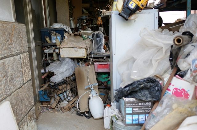 ゴミ屋敷の片付け