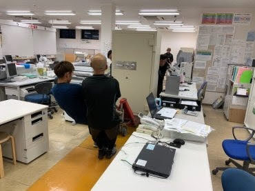 大型金庫の搬出