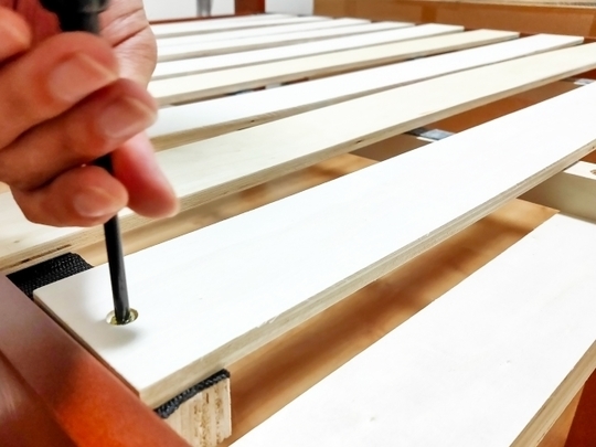 インパクトレンチで分解